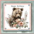 The floral Bear KIT-THree