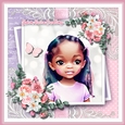The Girl in pink and purple KIT-TWO