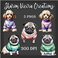 Puppys in sweater mix kit 