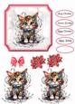Christmas Cat Topper 3