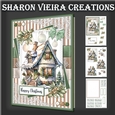 Green and Kraft  Christmas Card Two 