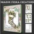Green and Kraft  Christmas Card Five