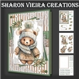Green and Kraft  Christmas Card 7