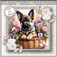 Puppy In a Basket 8
