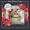 Jolly Christmas cat 3