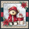 Christmas bear Presents 