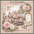 The floral wagon