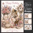 Cute Birthday cat 