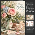 Floral and tea birthday 