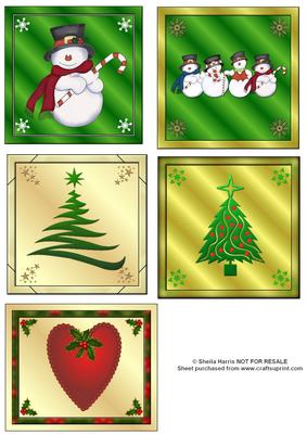 Mixed Christmas Toppers 2