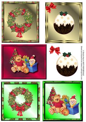 Mixed Christmas Toppers 3