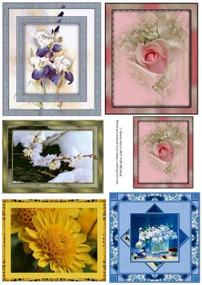 Mixed Floral Toppers