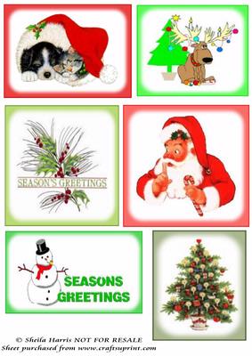 Mixed Christmas Toppers