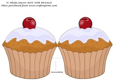 Cupcake Shaped Card