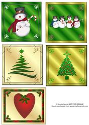 Mixed Christmas Toppers 2