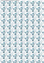Blue Leaves Backing Sheet