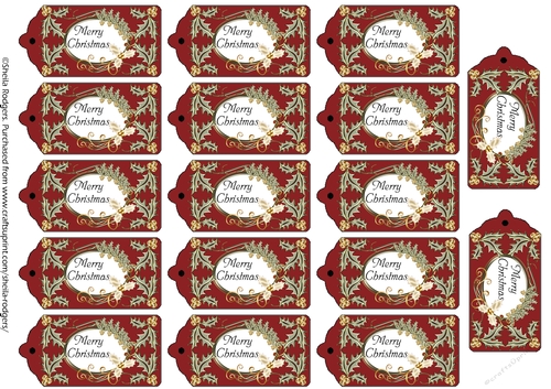 17 Merry Christmas Gift Tags