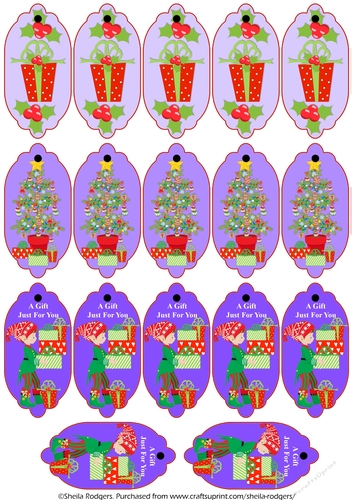 17 Various Christmas Gift Tags
