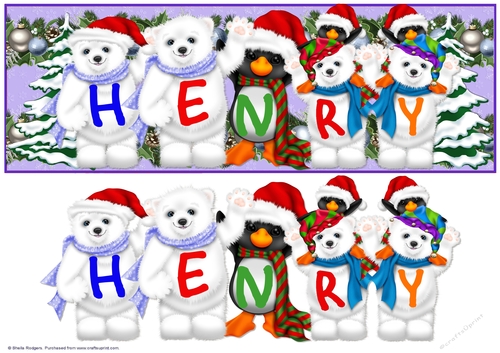Xmas Animals - HENRY