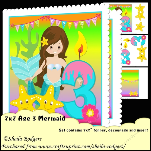 AGE 3 MERMAID