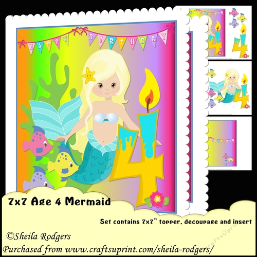 AGE 4 MERMAID