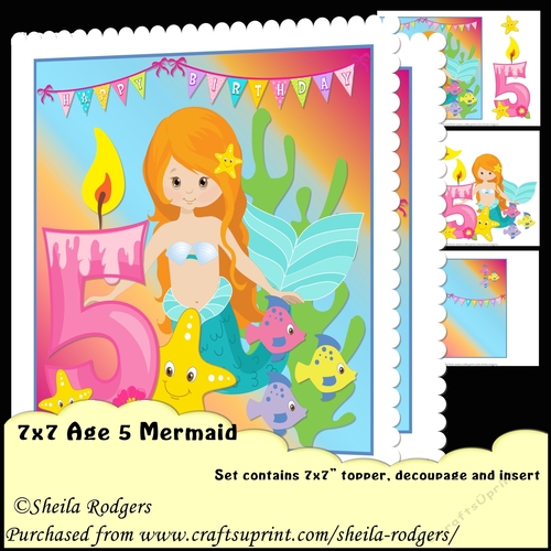 AGE 5 MERMAID