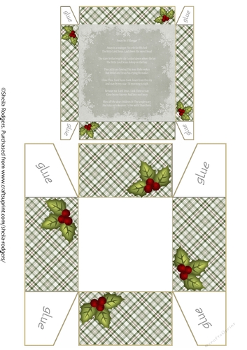 GIFT BOX - AWAY IN A MANGER
