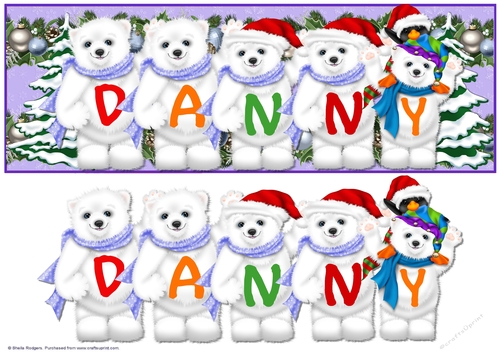 XMAS ANIMALS - DANNY