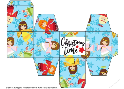 All In One Gift Box - Christmas Angels