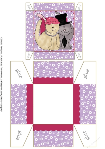 GIFT BOX - FANCY CATS 1