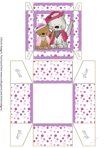 GIFT BOX - FANCY CATS 3