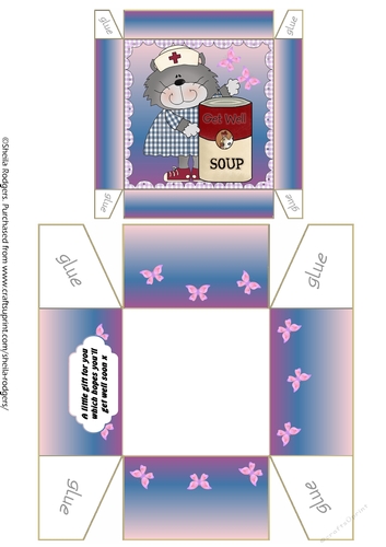 GIFT BOX - GET WELL SOON CAT SOUP