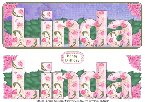 TULIP ALPHA NAMES - LINDA