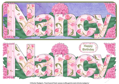 TULIP ALPHA NAMES - NANCY