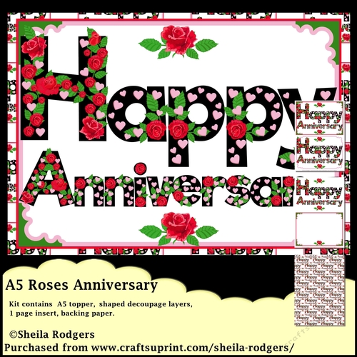 A5 ROSES ANNIVERSARY