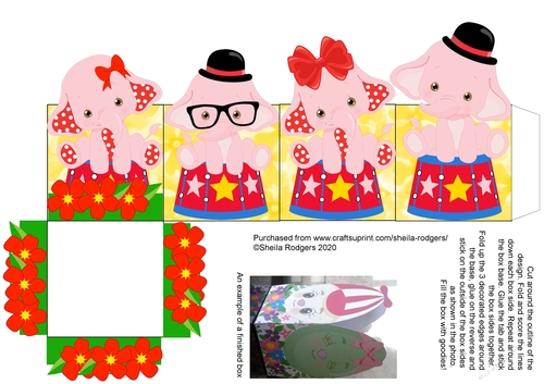GIFT BASKET 1 - ELEPHANTS
