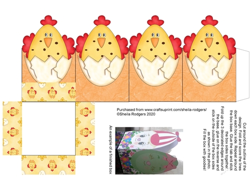 GIFT BASKET 1 - CHICKENS