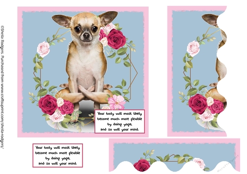 YOGA DOGS - CHIHUAHUA