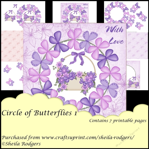 Circle of Butterflies 1