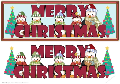 PENGUIN MERRY CHRISTMAS