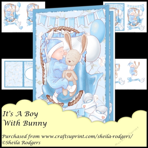 Its A Boy With Bunny