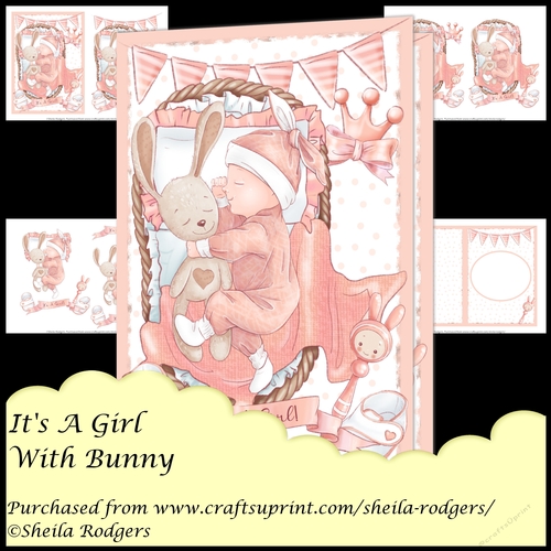 Its A Girl With Bunny