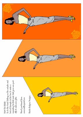 Tri-fold Ethnic Woman 2