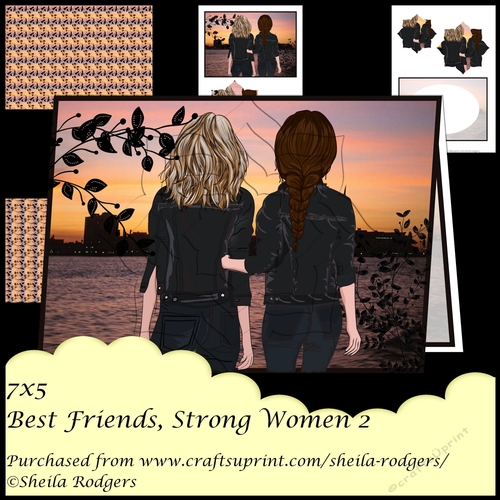 7X5 BEST FRIENDS, STRONG WOMEN 2