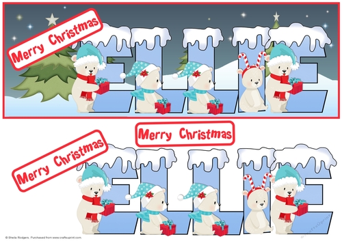 POLAR BEAR NAMES - ELLIE