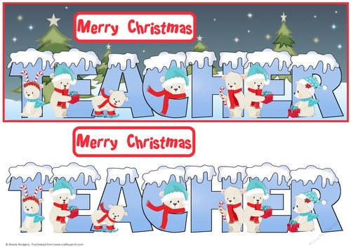 POLAR BEAR NAMES - TEACHER
