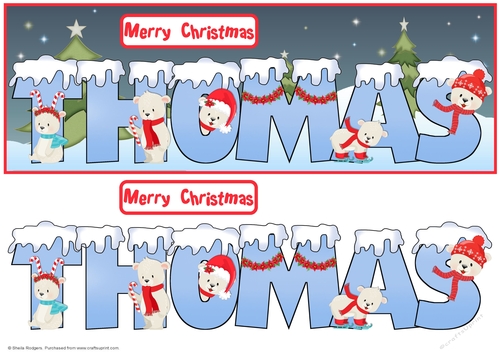 POLAR BEAR NAMES - THOMAS