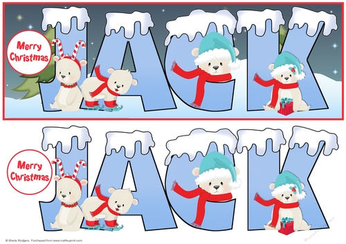 POLAR BEAR NAMES - JACK