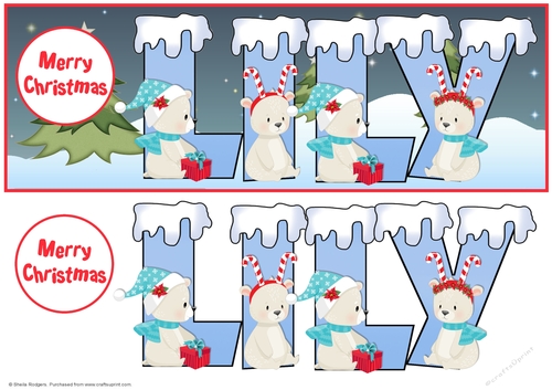 POLAR BEAR NAMES - LILY