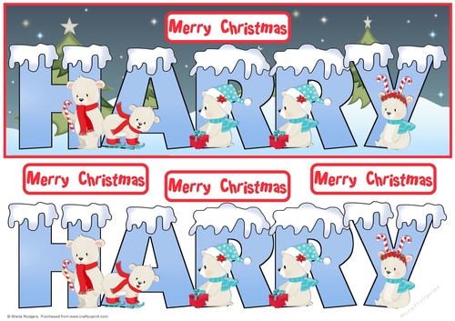 POLAR BEAR NAMES - HARRY